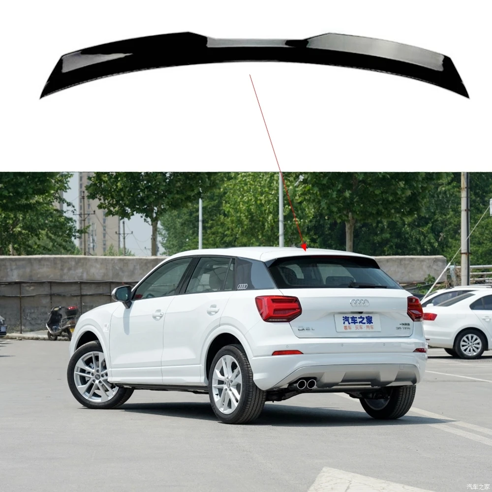 Car Styling ABS Plastic Roof Trunk Lid Hatchback Spoiler For Q2 Q3 Universal Car Tail Wing Glossy Black Universal spoiler
Car Styling ABS Plastic Roof Trunk Lid Hatchback Spoiler For Q2 Q3 Universal Car Tail Wing Glossy Black Universal spoiler