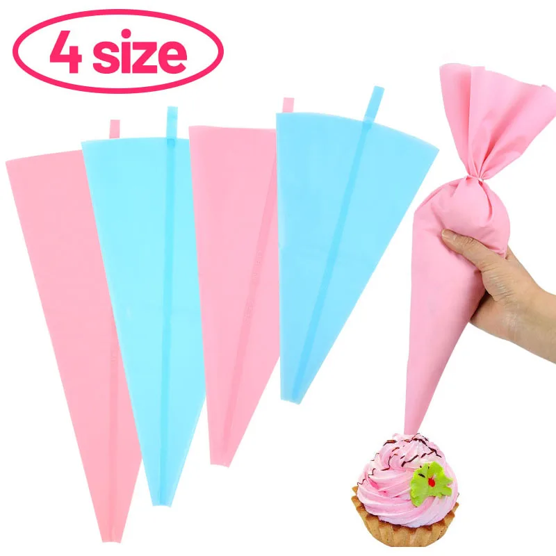 4 Sizes Silicone Cream Pastry Bag Icing Piping Pastry Nozzle Bag For Home Kitchen Gadgets Birthday Party Cake Decor Baking Tools
4 Sizes Silicone Cream Pastry Bag Icing Piping Pastry Nozzle Bag For Home Kitchen Gadgets Birthday Party Cake Decor Baking Tools