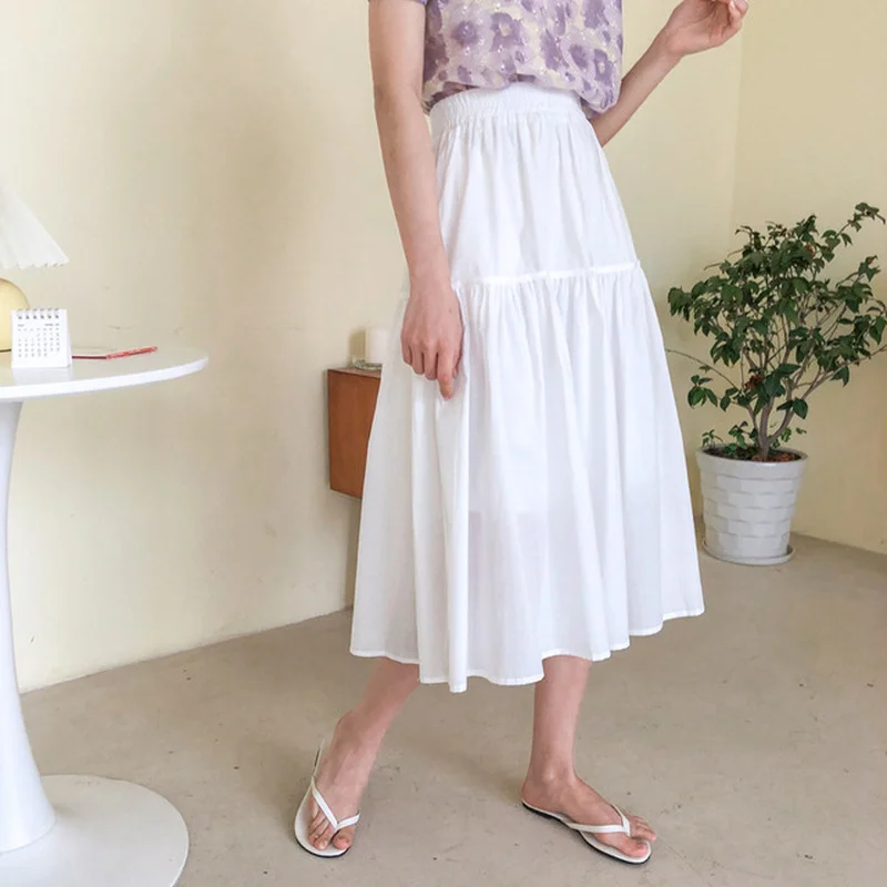 Simple Women Long Skirts Casual Ruffles Female Vintage Maxi Skirt Cotton Linen Vestidos A-line Skirts Y2k Jupe Femme Streetwear
Simple Women Long Skirts Casual Ruffles Female Vintage Maxi Skirt Cotton Linen Vestidos A-line Skirts Y2k Jupe Femme Streetwear