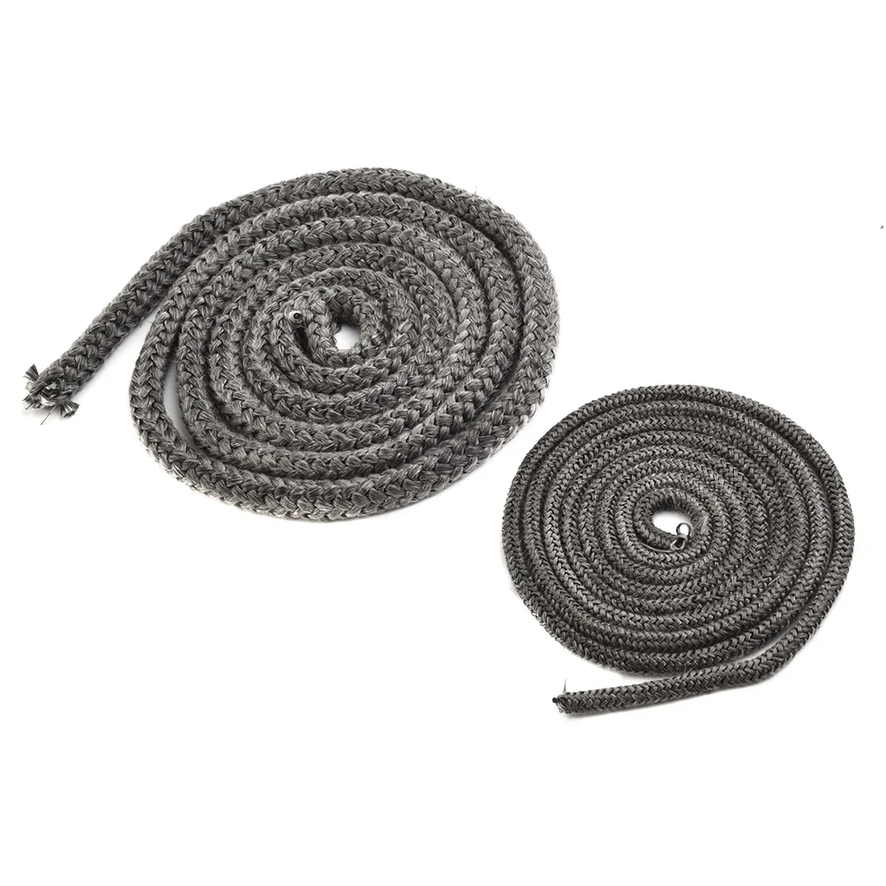 

Черный уплотнительный шнур 10/12 мм 2 м, шнур для двери плиты, камина, пожарная веревка, горелка для дровяной плиты, дверное уплотнение