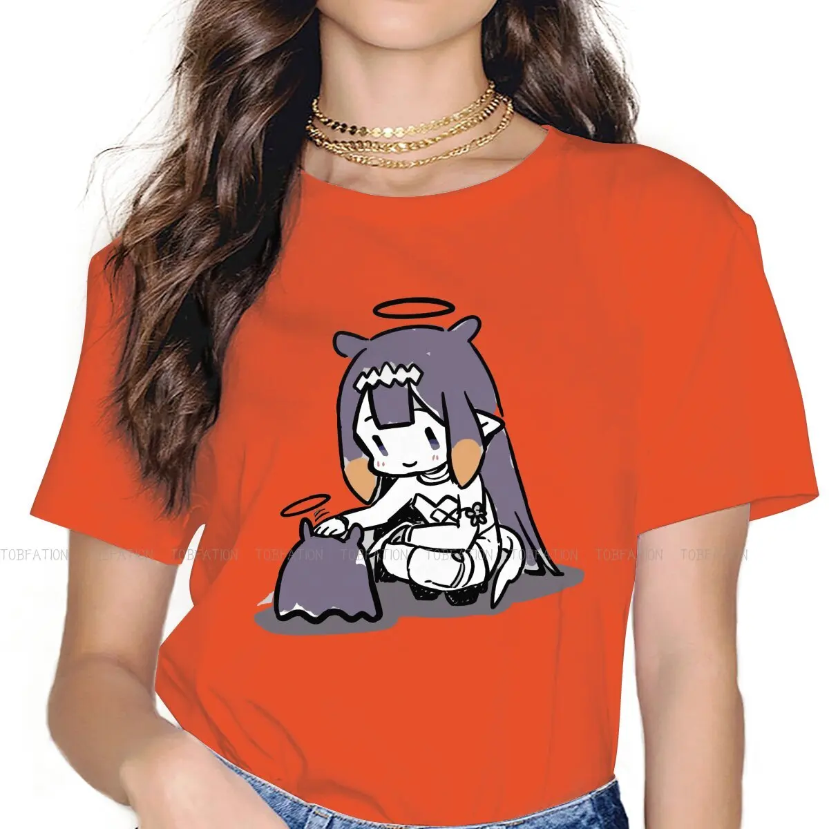 Takodachi Hipster TShirts Ninomae Ina'nis Woman Graphic 4XL T Shirt Round Neck
Takodachi Hipster TShirts Ninomae Ina'nis Woman Graphic 4XL T Shirt Round Neck