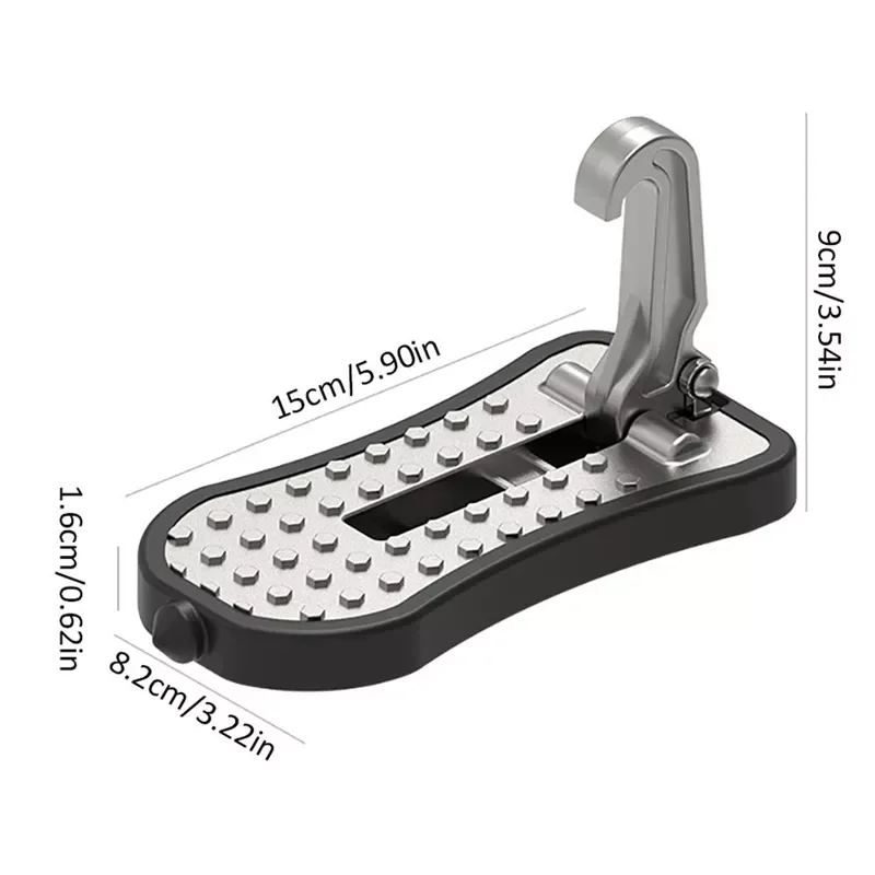 2022 Foldable Auxiliary Pedal Roof Pedal Car Vehicle Folding Stepping Ladder Foot Pegs Easy Access Car Accessorie
2022 Foldable Auxiliary Pedal Roof Pedal Car Vehicle Folding Stepping Ladder Foot Pegs Easy Access Car Accessorie