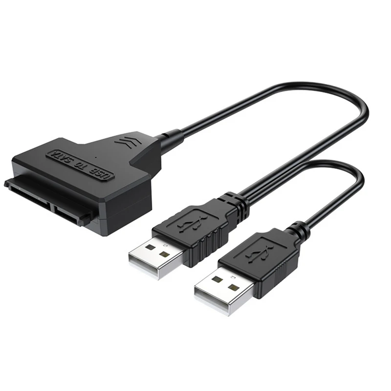 SATA Cable For Laptop SSD 2.5 Inch Desktop HDD External Hard Drive USB 3.0 Adapter With Power Supply Port For Mac OS For Windwos
SATA Cable For Laptop SSD 2.5 Inch Desktop HDD External Hard Drive USB 3.0 Adapter With Power Supply Port For Mac OS For Windwos