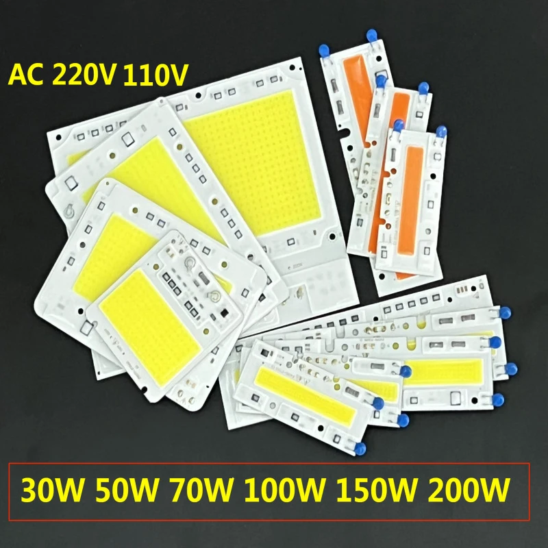 LED Lamp Chip Smart IC NO Need Drive 30/50/70/100/150/200W 5054 COB Chips Module for Floodlight Spotlight Wash Wall Light Beads
LED Lamp Chip Smart IC NO Need Drive 30/50/70/100/150/200W 5054 COB Chips Module for Floodlight Spotlight Wash Wall Light Beads