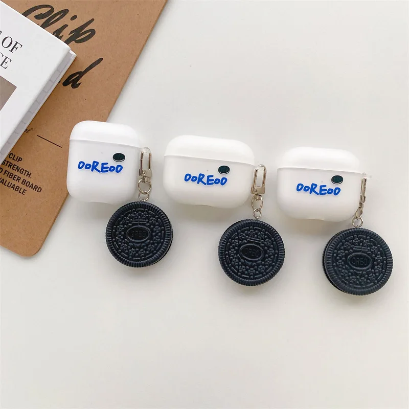 Creative Biscuit Pendant Case for AirPods 1 2 3 Pro Case Cover Bluetooth Earbuds Charging Box Protective Cases for Air Pods Case
Creative Biscuit Pendant Case for AirPods 1 2 3 Pro Case Cover Bluetooth Earbuds Charging Box Protective Cases for Air Pods Case