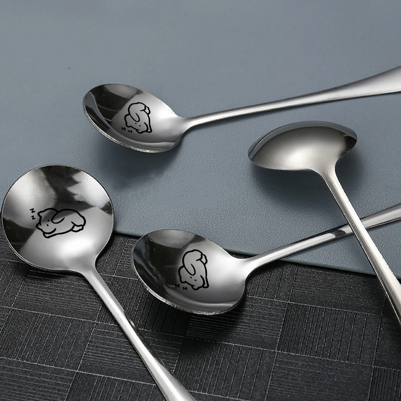 Animal Engraved Spoon Coffee Scoops Home Decor Table Decoration Kitchen,Dining & Bar
Animal Engraved Spoon Coffee Scoops Home Decor Table Decoration Kitchen,Dining & Bar