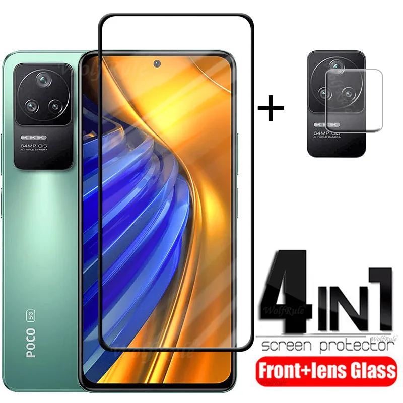 4-in-1 For Xiaomi Poco F4 Glass For Poco F4 5G Glass 9H HD Screen Protector For Redmi Note 9 Pro Poco F4 F3 X3 X4 GT Lens Glass
4-in-1 For Xiaomi Poco F4 Glass For Poco F4 5G Glass 9H HD Screen Protector For Redmi Note 9 Pro Poco F4 F3 X3 X4 GT Lens Glass