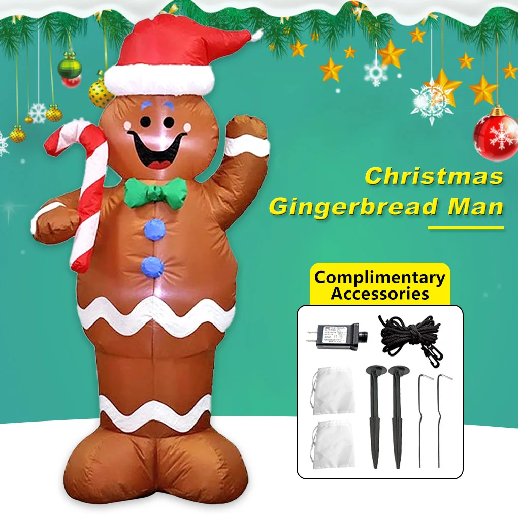 Christmas LED Lighted Inflatable Yard Outdoor Household Holiday Decoration Porch Ornament Lawn Welcome Gifts US Plug
Christmas LED Lighted Inflatable Yard Outdoor Household Holiday Decoration Porch Ornament Lawn Welcome Gifts US Plug