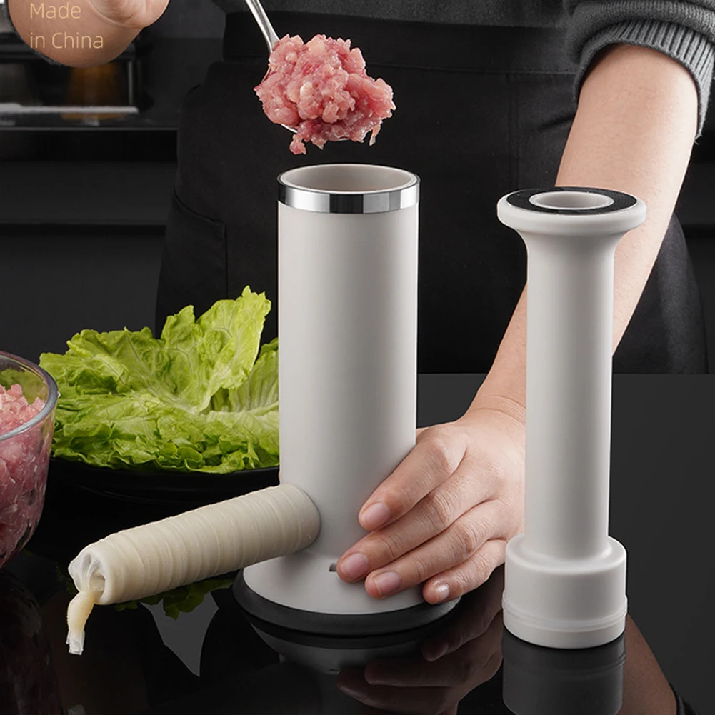 2 In 1 Worst Maker Gehaktbal Maker Worst Stuffer Worst Gereedschap Meatball Maker with Funnel and Scoop Kitchen Accessories
2 In 1 Worst Maker Gehaktbal Maker Worst Stuffer Worst Gereedschap Meatball Maker with Funnel and Scoop Kitchen Accessories