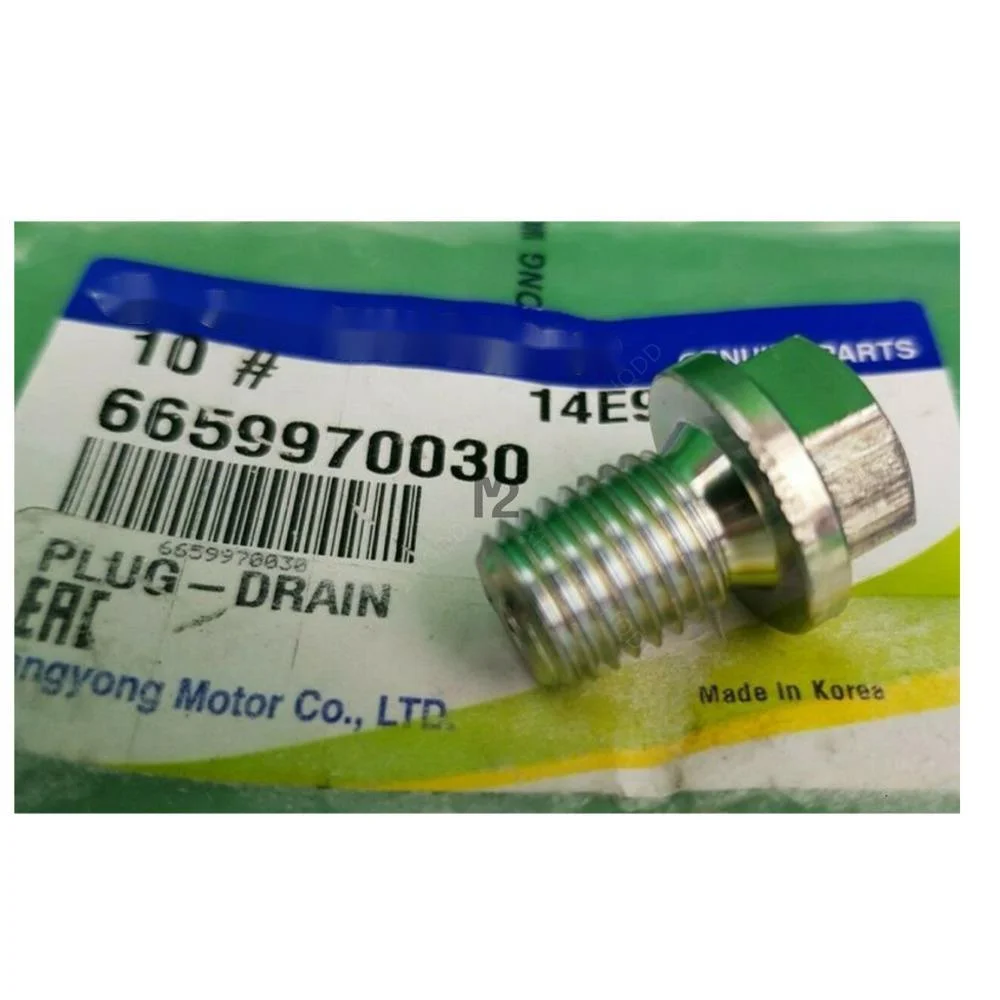 1PCS FOR GENUINE SSANGYONG KYRON SUV D100 SERIES PETROL & TD ENGINE OIL PAN DRAIN PLUG
1PCS FOR GENUINE SSANGYONG KYRON SUV D100 SERIES PETROL & TD ENGINE OIL PAN DRAIN PLUG