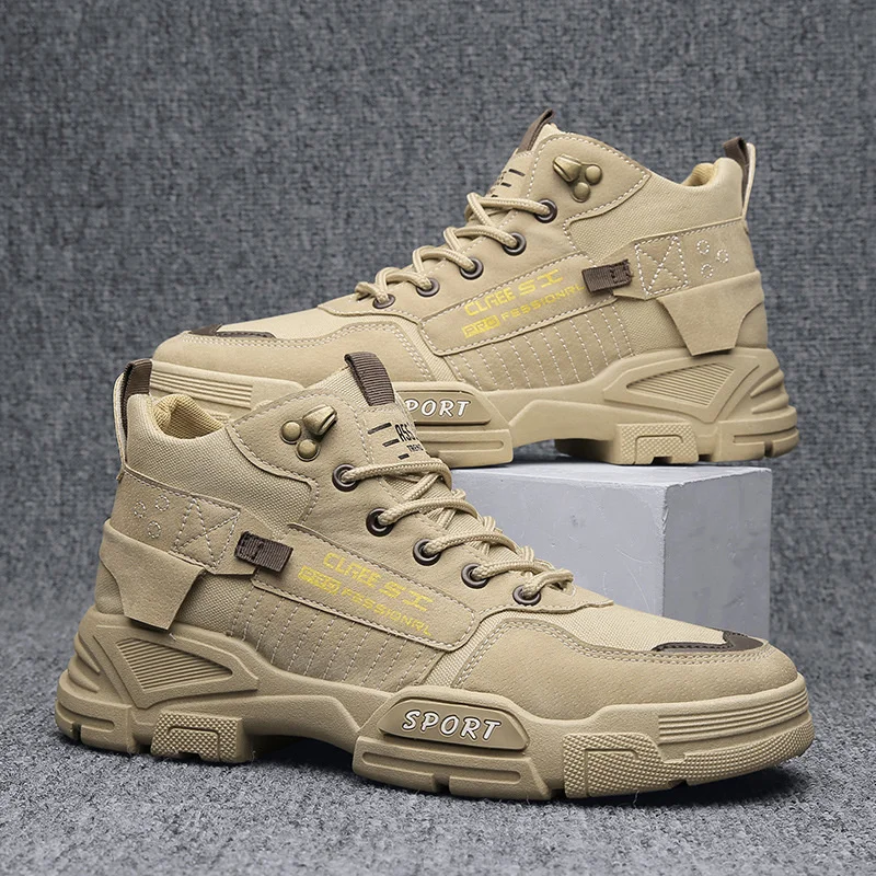 Ankle Boots Men Outdoor Booties Autumn Winter Warm Lace-up Men Shoes New Fashion Boots Mens Skateboarding Shoes
Ankle Boots Men Outdoor Booties Autumn Winter Warm Lace-up Men Shoes New Fashion Boots Mens Skateboarding Shoes