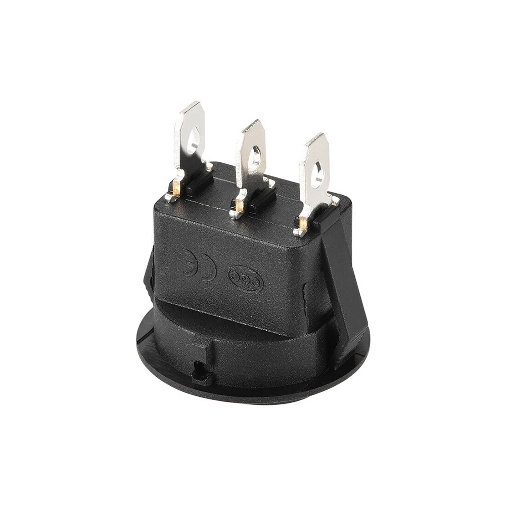 1 Pc Rocker Switch 12-250V On/Off/On Black Round Rocker Switch Car Automotive 20mm SPDT For Caravan And Motorhome Applications
1 Pc Rocker Switch 12-250V On/Off/On Black Round Rocker Switch Car Automotive 20mm SPDT For Caravan And Motorhome Applications