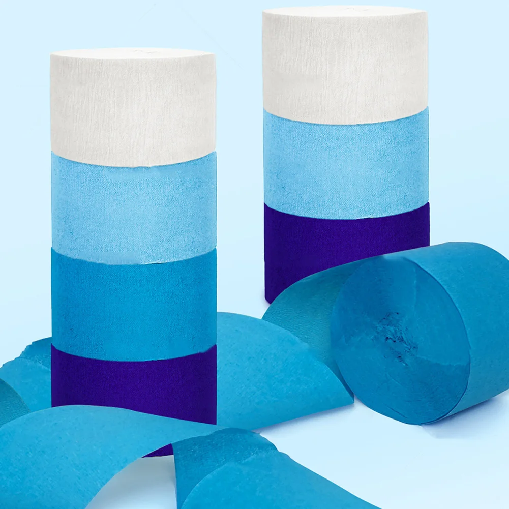 8 Rolls 4.5*25CM Crepe Paper Roll Ribbon Streamers Paper Roll Flower Tassel Craft Making Wrapping Flowers Gifts Packing Material
8 Rolls 4.5*25CM Crepe Paper Roll Ribbon Streamers Paper Roll Flower Tassel Craft Making Wrapping Flowers Gifts Packing Material