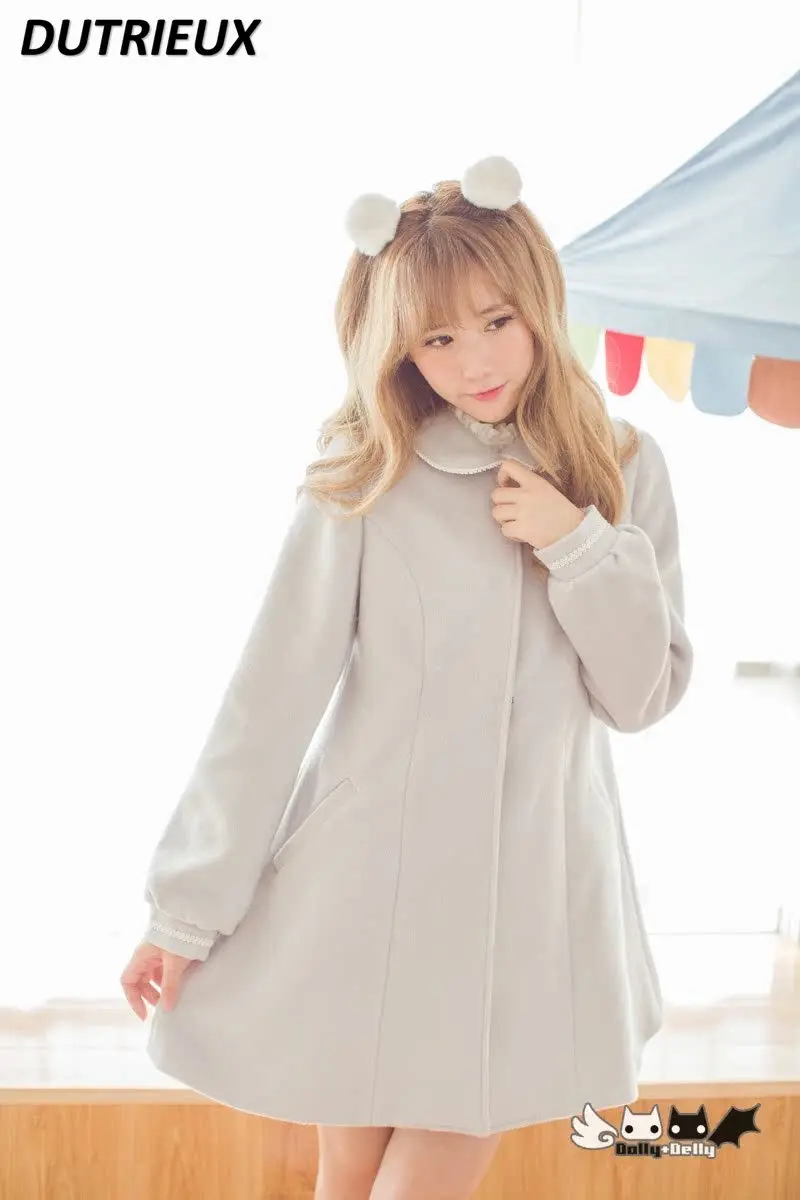 Пальто женское Шерстяное кашемировое с меховым воротником и рукавами-фонариками 
Пальто женское Шерстяное кашемировое с меховым воротником и рукавами-фонариками