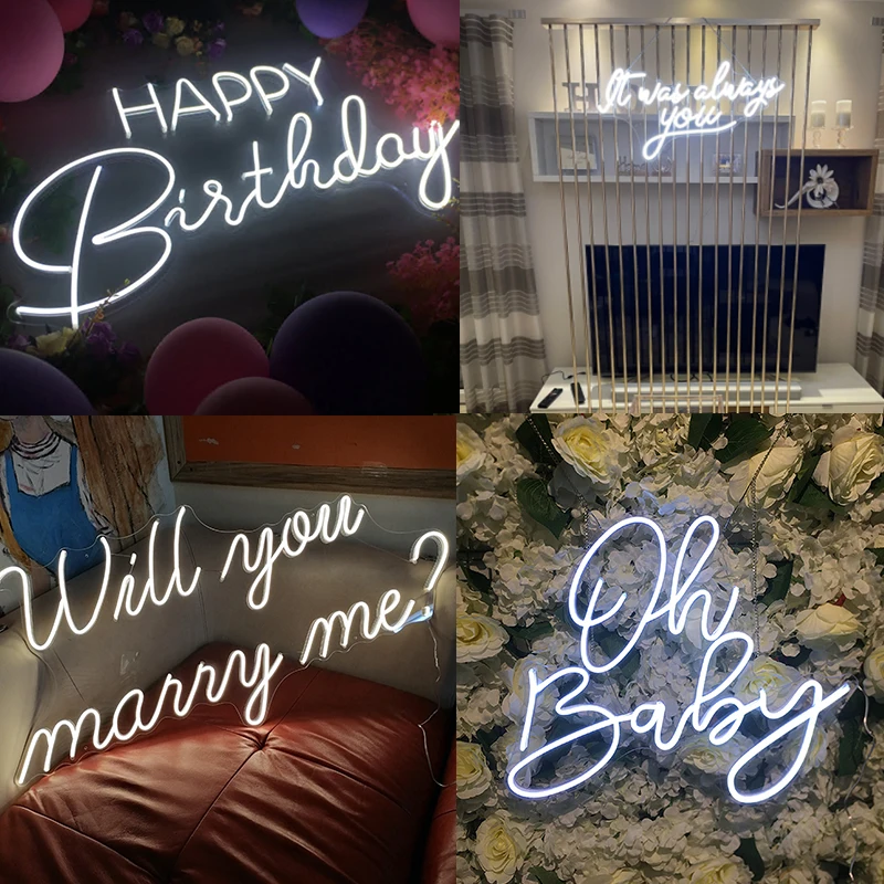 Neon Sign Light Custom Oh babyWill You Marry Me Led Flex Happy Birthday Party Wedding Decoration For Wall Bar Personalized
Neon Sign Light Custom Oh babyWill You Marry Me Led Flex Happy Birthday Party Wedding Decoration For Wall Bar Personalized