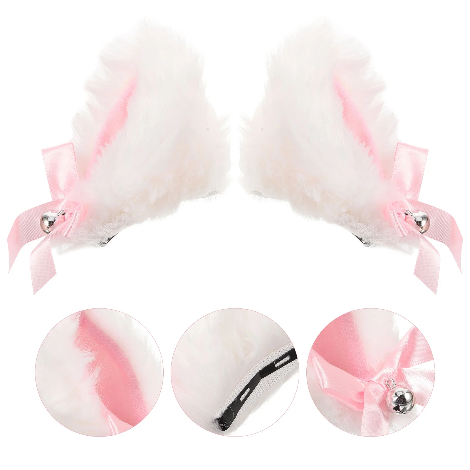 1 Pair Cat Ears Hair Clips with Bell Bowknot Furry Fancy Cat Ears Hair Barrettes Anime Lolita Fancy Dress Costume Hair
1 Pair Cat Ears Hair Clips with Bell Bowknot Furry Fancy Cat Ears Hair Barrettes Anime Lolita Fancy Dress Costume Hair
