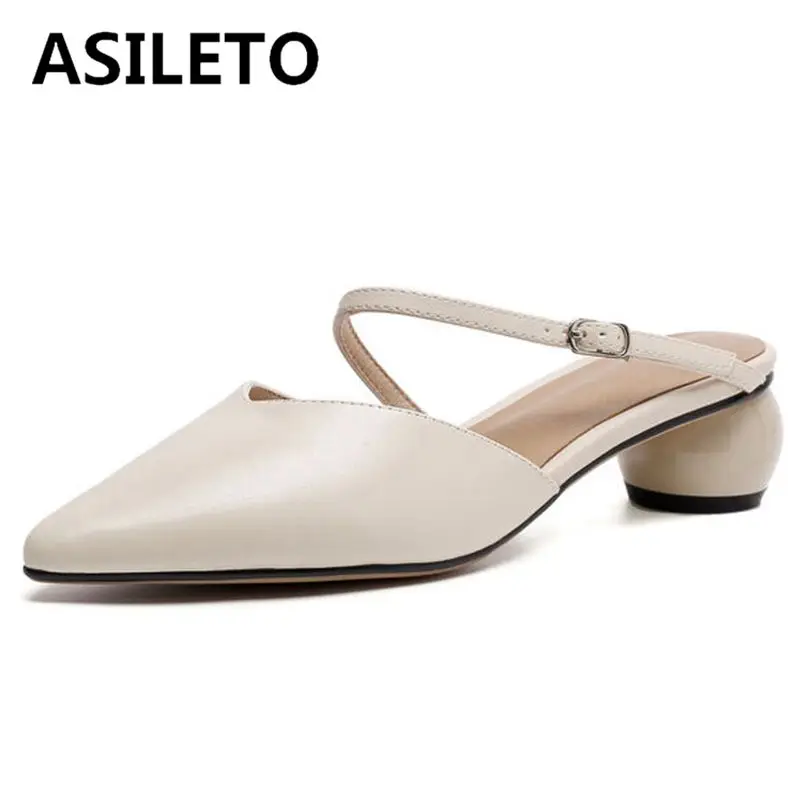 ASILETO Genuine Leather Women Sandals Pointed Toe Strange Heel Shallow Buckle Strap Elegant Size 34-40 Red White Summer S3660
ASILETO Genuine Leather Women Sandals Pointed Toe Strange Heel Shallow Buckle Strap Elegant Size 34-40 Red White Summer S3660