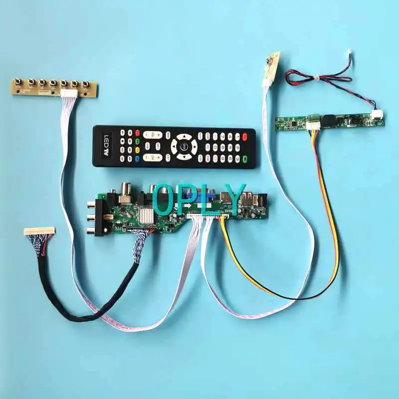 For M215HJJ M215HNE MV215FHM LCD Monitor DVB Controller Board 21.5" AV USB RF VGA HDMI-Compatible 1920*1080 30 Pin LVDS DIY Kit
For M215HJJ M215HNE MV215FHM LCD Monitor DVB Controller Board 21.5" AV USB RF VGA HDMI-Compatible 1920*1080 30 Pin LVDS DIY Kit