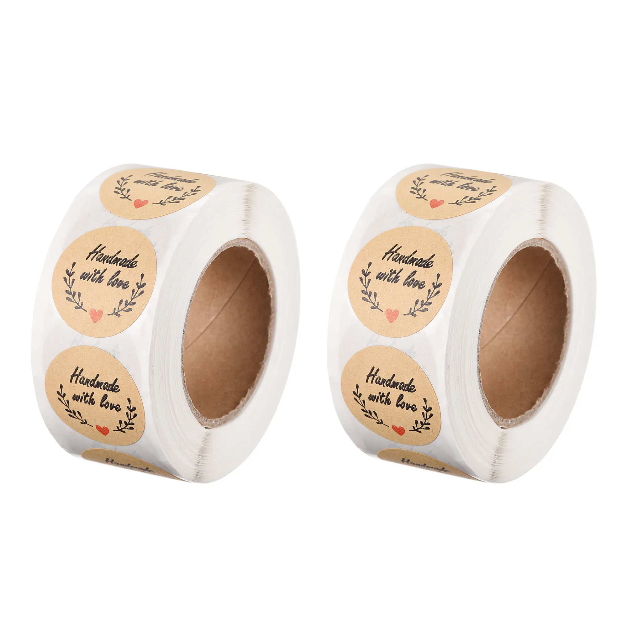 Uxcell Handmade with Love Stickers Roll 1 Inch 1000 Pieces Labels for Baking Packaging, Cake Box, Envelope, 2 Rolls
Uxcell Handmade with Love Stickers Roll 1 Inch 1000 Pieces Labels for Baking Packaging, Cake Box, Envelope, 2 Rolls
