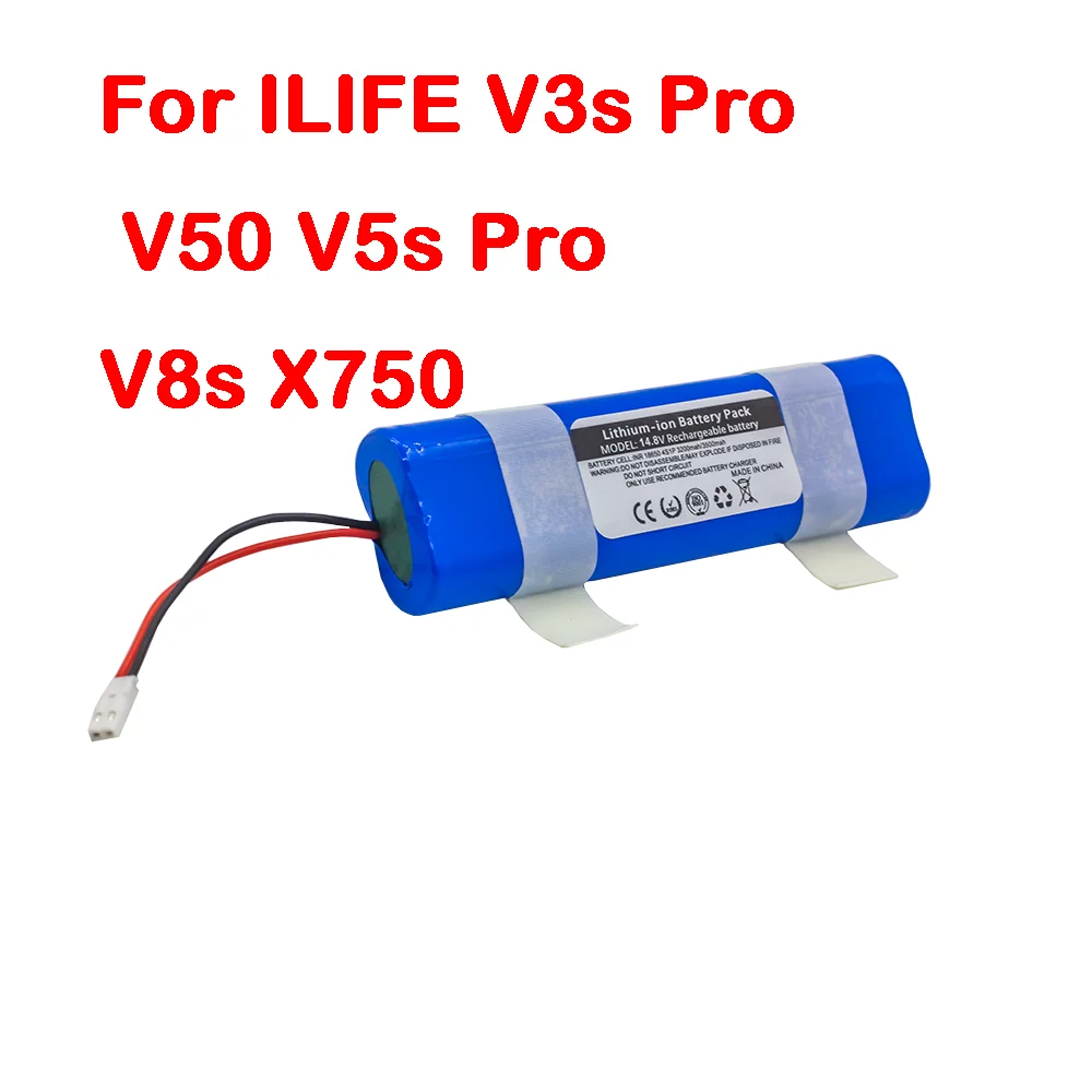 VAKAUMUS для ILIFE V3 Plus v5s Pro v5s Pro X750 v3s Pro 14,8 V 2600mAh перезаряжаемая батарея Роботизированный очиститель аксессуары Запчасти
VAKAUMUS для ILIFE V3 Plus v5s Pro v5s Pro X750 v3s Pro 14,8 V 2600mAh перезаряжаемая батарея Роботизированный очиститель аксессуары Запчасти