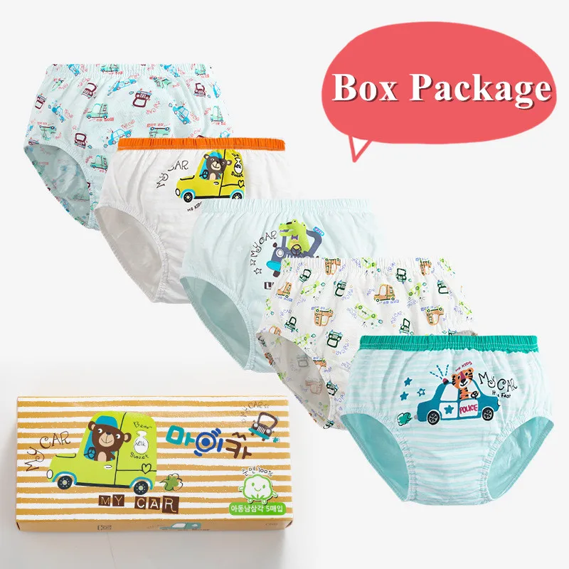 5 Pcs/Box Comfortable Boys Briefs Cotton Children Underwear Breathable Girls Panties Cartoon Kids Underwear Clothing 2-14 Years
5 Pcs/Box Comfortable Boys Briefs Cotton Children Underwear Breathable Girls Panties Cartoon Kids Underwear Clothing 2-14 Years