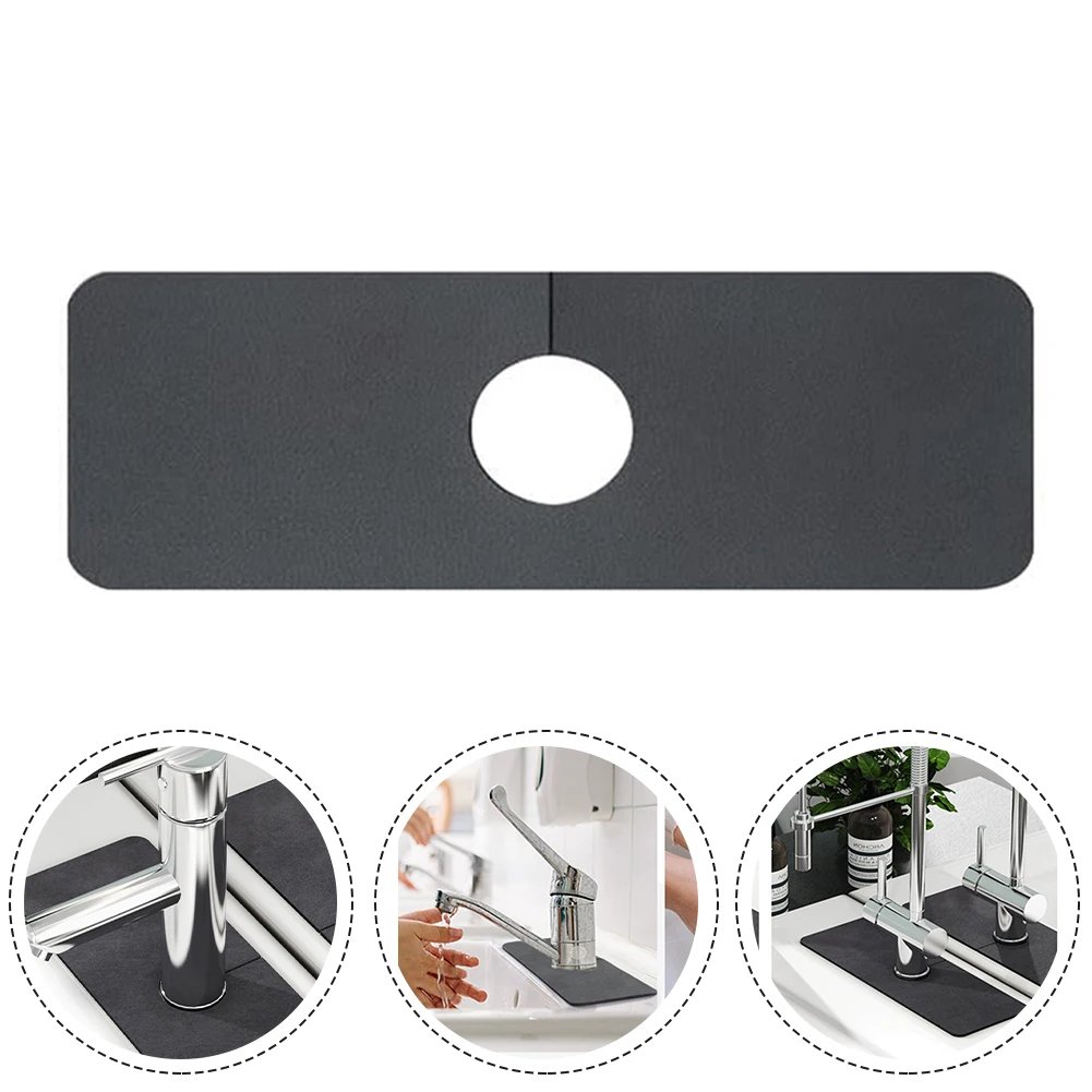 1Pc Faucet Pad Water Splash Guard Kitchen Accessories Rubber&diatomaceous Earth 13.8*38cm Spare Tools For Kitchen Bathroom RV
1Pc Faucet Pad Water Splash Guard Kitchen Accessories Rubber&diatomaceous Earth 13.8*38cm Spare Tools For Kitchen Bathroom RV