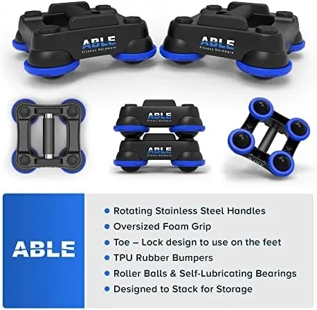\u2013 Ab Roller Wheel + Push up Bars + Ab and Sliders + Chest Home Workout Equipment. (Sold As a Pair) Dumbells Kettlebell Gym
\u2013 Ab Roller Wheel + Push up Bars + Ab and Sliders + Chest Home Workout Equipment. (Sold As a Pair) Dumbells Kettlebell Gym