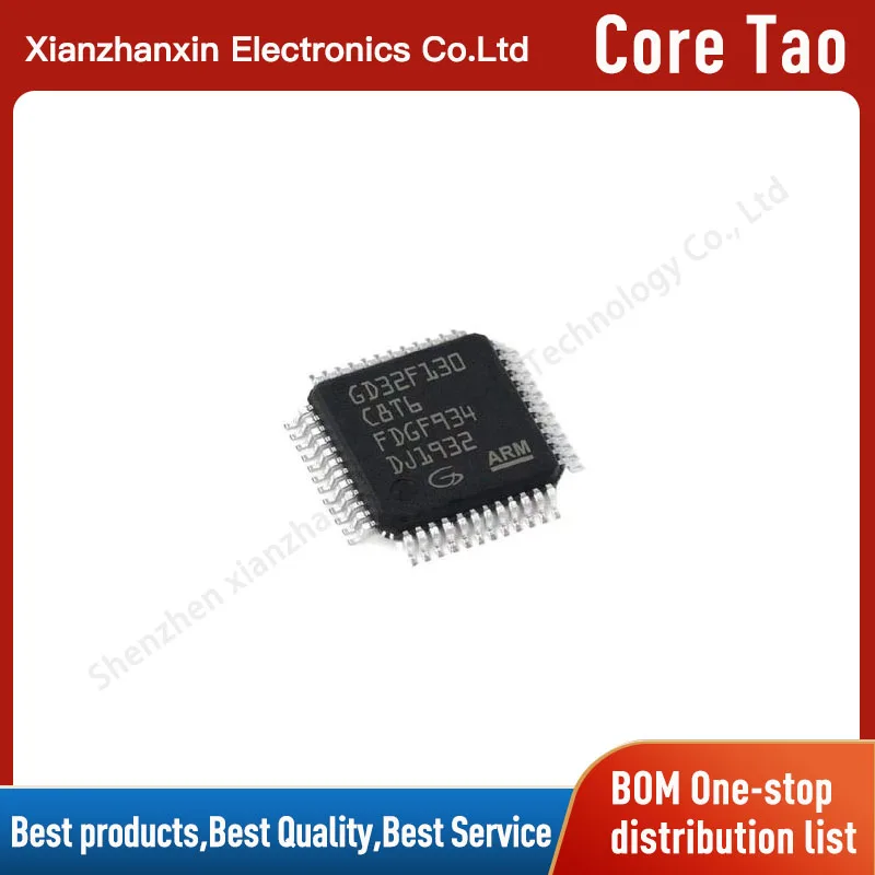 2~10PCS/LOT GD32F130C8T6 GD32F130 130C8T6 LQFP48 32-bit microcontrollers in stock
2~10PCS/LOT GD32F130C8T6 GD32F130 130C8T6 LQFP48 32-bit microcontrollers in stock