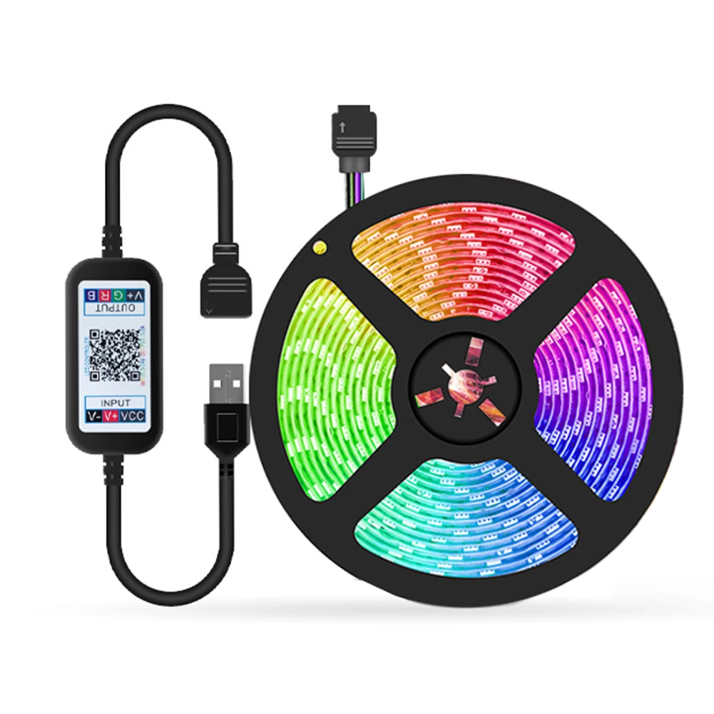 USB SMD 5050 LED RGB Strip Light Practical Multi-functional Durable Color Change TV Background Bluetooth-compatible Tape Lamp
USB SMD 5050 LED RGB Strip Light Practical Multi-functional Durable Color Change TV Background Bluetooth-compatible Tape Lamp