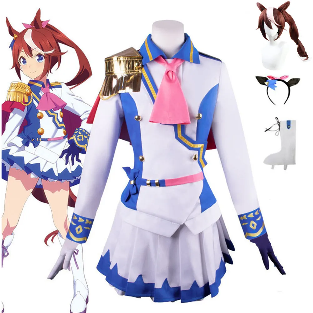 Косплей-костюм Токай из аниме Umamusume Pretty Derby Tokai Teio, костюм, головной убор, парик, комплекты ног, женский костюм
Косплей-костюм Токай из аниме Umamusume Pretty Derby Tokai Teio, костюм, головной убор, парик, комплекты ног, женский костюм