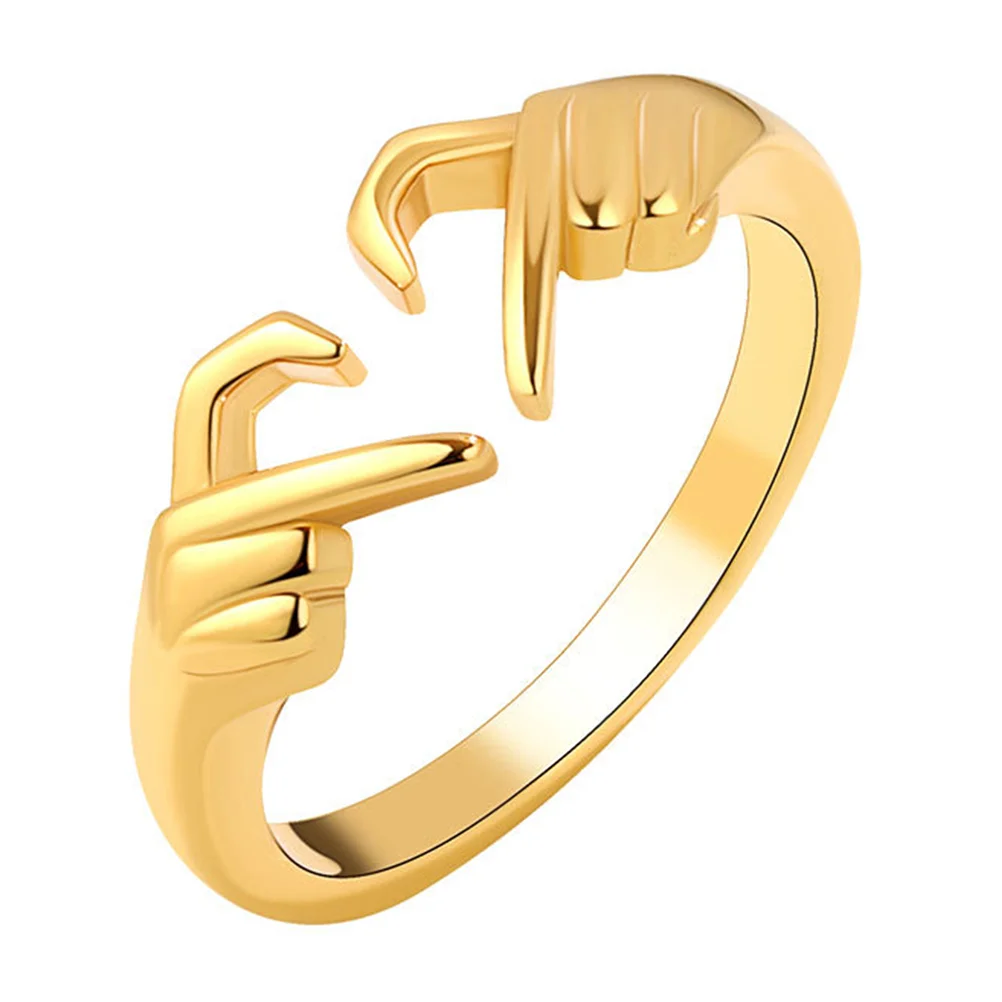 1 Pair Engagement Ring Friendship Ring Adjustable Rings For Teen Couples Rings Hug Ring
1 Pair Engagement Ring Friendship Ring Adjustable Rings For Teen Couples Rings Hug Ring