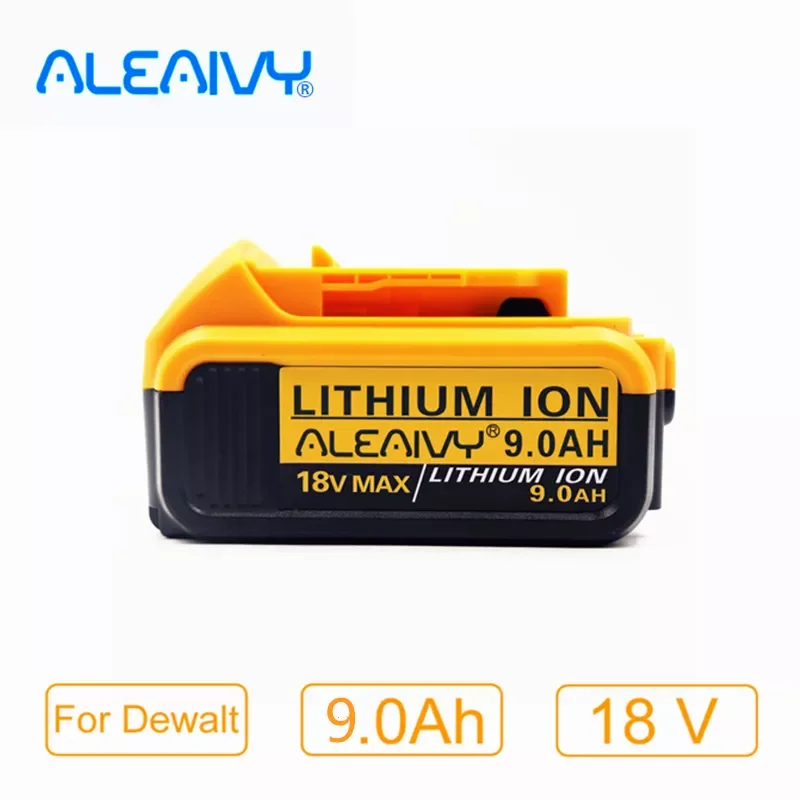 Аккумуляторная батарея Aleaivy, сменный электроинструмент для DeWalt DCB184 DCB181 DCB182 DCB200 DCB205, 18 в 20 в, оригинал, 9 а/ч
Аккумуляторная батарея Aleaivy, сменный электроинструмент для DeWalt DCB184 DCB181 DCB182 DCB200 DCB205, 18 в 20 в, оригинал, 9 а/ч
