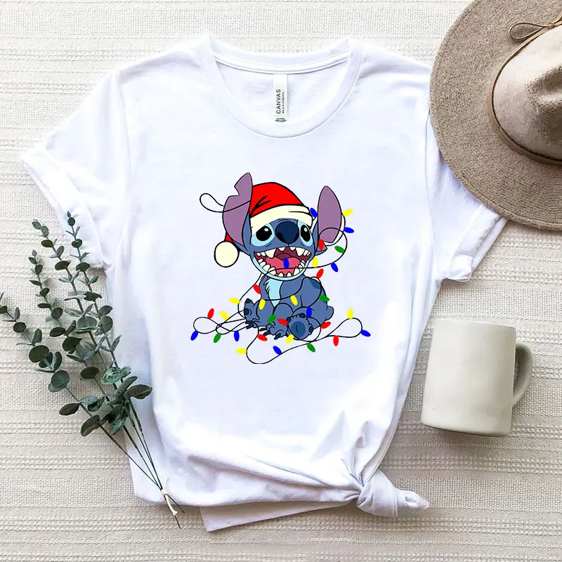 Christmas Stitching Graphic t shirts Women Summer Crew Neck 100% Cotton Print Women t-shirt
Christmas Stitching Graphic t shirts Women Summer Crew Neck 100% Cotton Print Women t-shirt