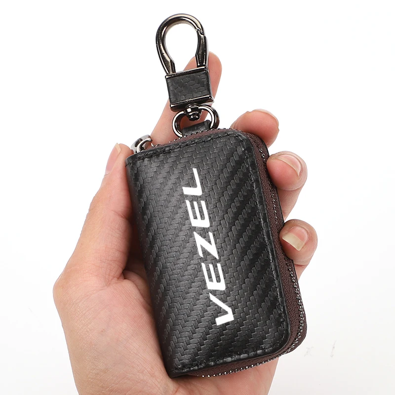 Для honda Vezel 2021 2022 автомобильные аксессуары из углеродного волокна Чехол для автомобильных ключей мужская женская сумка для хранения ключей
Для honda Vezel 2021 2022 автомобильные аксессуары из углеродного волокна Чехол для автомобильных ключей мужская женская сумка для хранения ключей