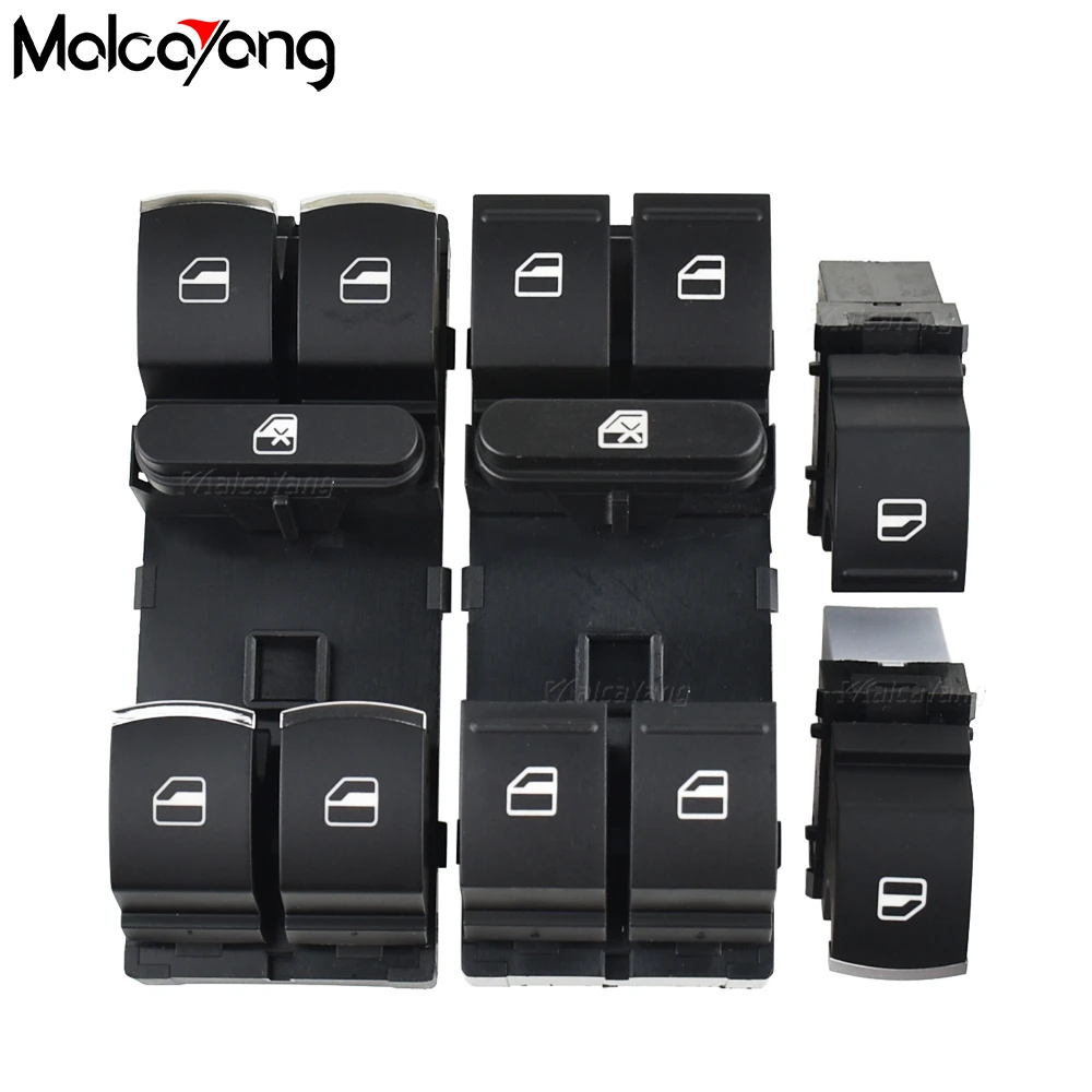Chrome Master Power Window Switch Control 5J0959855 5K4959857 1K4959857B For Golf MK5 MK6 Tiguan Touran Jetta Passat Red Light
Chrome Master Power Window Switch Control 5J0959855 5K4959857 1K4959857B For Golf MK5 MK6 Tiguan Touran Jetta Passat Red Light