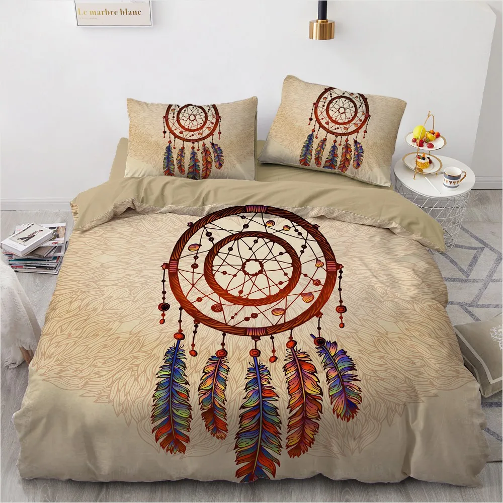 Golden Duvet Cover Dream Catcher Home Textile For Kids Adults Single Double Size Dream Bed Linen Bohemian Bedding Set Classic
Golden Duvet Cover Dream Catcher Home Textile For Kids Adults Single Double Size Dream Bed Linen Bohemian Bedding Set Classic