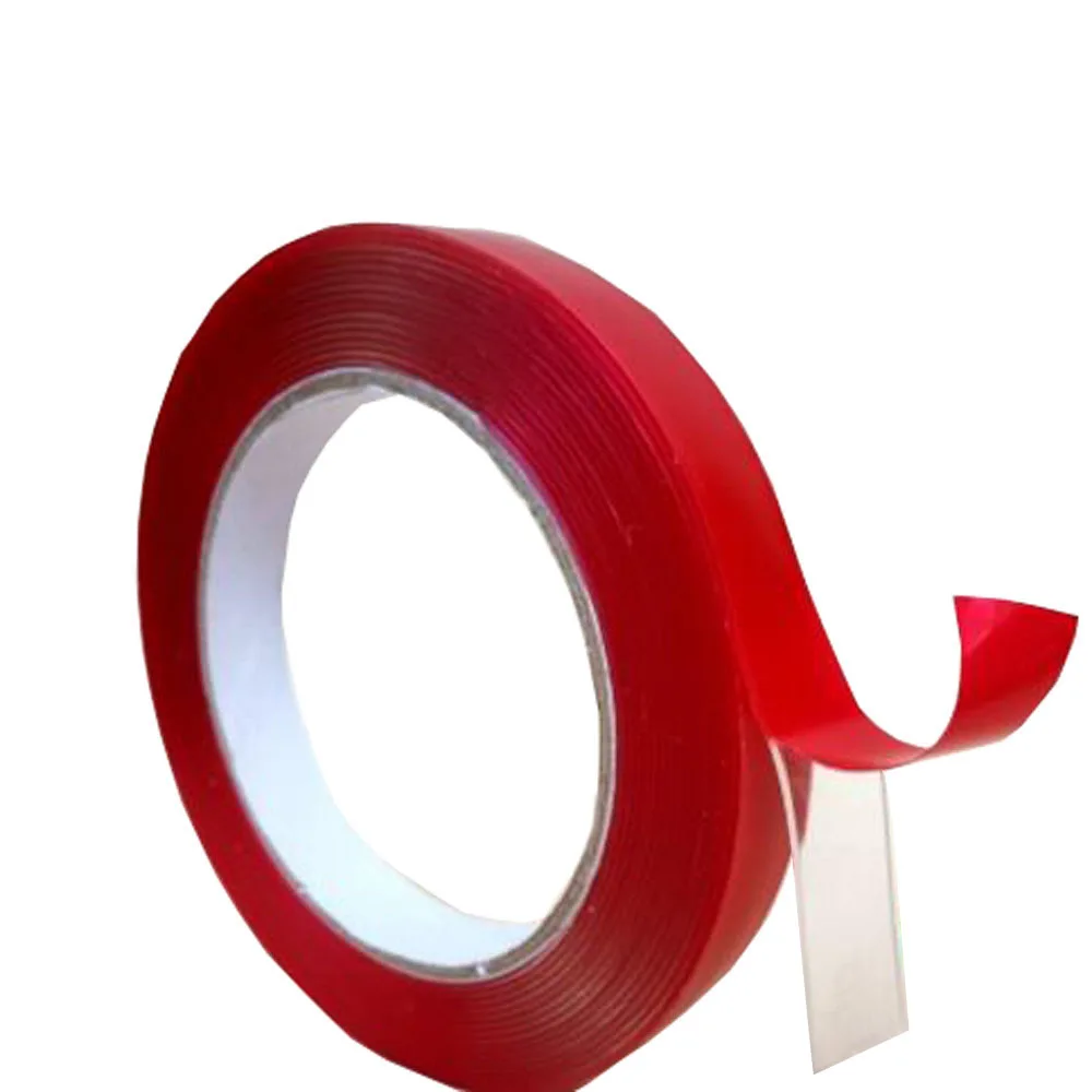

New 18/20 5M/Roll 3M Adhesive Tape 5mm 8mm 10mm 12mm 15mm transparent double-sided adhesive for 3528 5050 ws2811 Led strips Tape