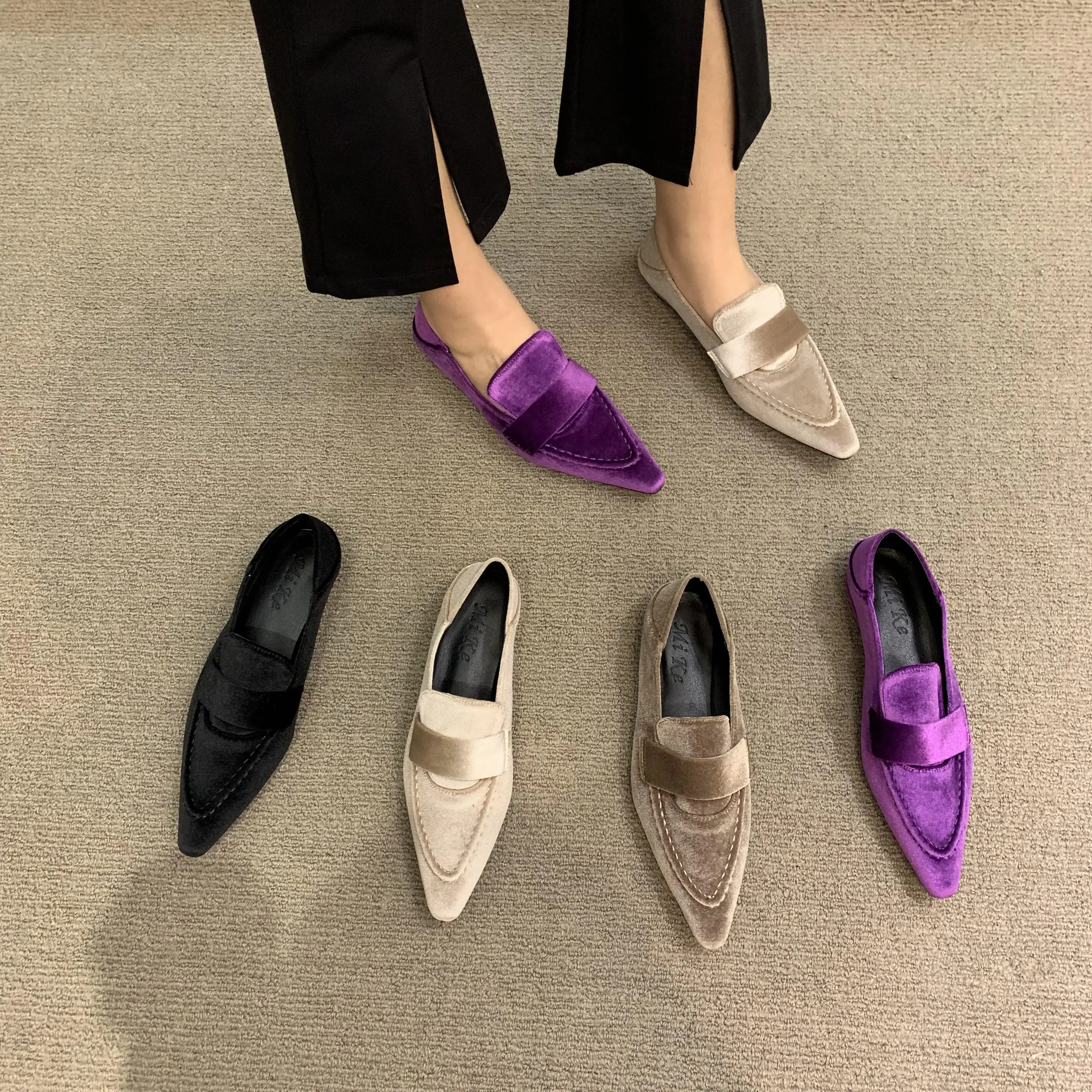 Low Heels Womens Loafers Shoes Shallow Mouth Oxfords Female Footwear Pointed Toe Casual Sneaker Autumn Slip-on Leather New Winte
Low Heels Womens Loafers Shoes Shallow Mouth Oxfords Female Footwear Pointed Toe Casual Sneaker Autumn Slip-on Leather New Winte