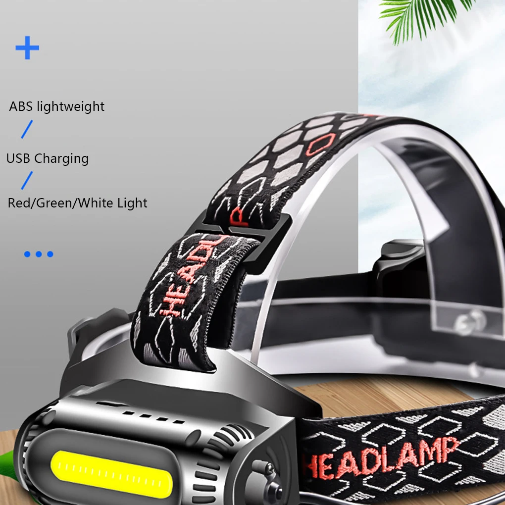 COB Headlamp Flashlight Waterproof LED Light Bike Bicycle Cycling Warning Headlight Head Lamp
COB Headlamp Flashlight Waterproof LED Light Bike Bicycle Cycling Warning Headlight Head Lamp