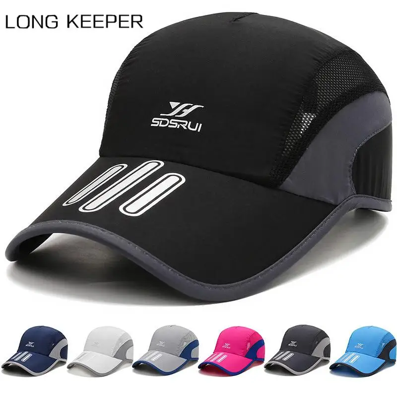 Men Mesh Cap Cycling Running Tennis Hat Breathable Quick Dry Baseball Hat Bone Snapback Male Climbing Running Outdoor Sport Hats
Men Mesh Cap Cycling Running Tennis Hat Breathable Quick Dry Baseball Hat Bone Snapback Male Climbing Running Outdoor Sport Hats