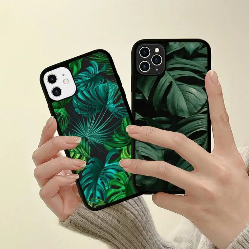 Green plants leaf Phone Case Silicone PC+TPU Case for iPhone 11 12 13 Pro Max 8 7 6 Plus X SE XR Hard Fundas
Green plants leaf Phone Case Silicone PC+TPU Case for iPhone 11 12 13 Pro Max 8 7 6 Plus X SE XR Hard Fundas