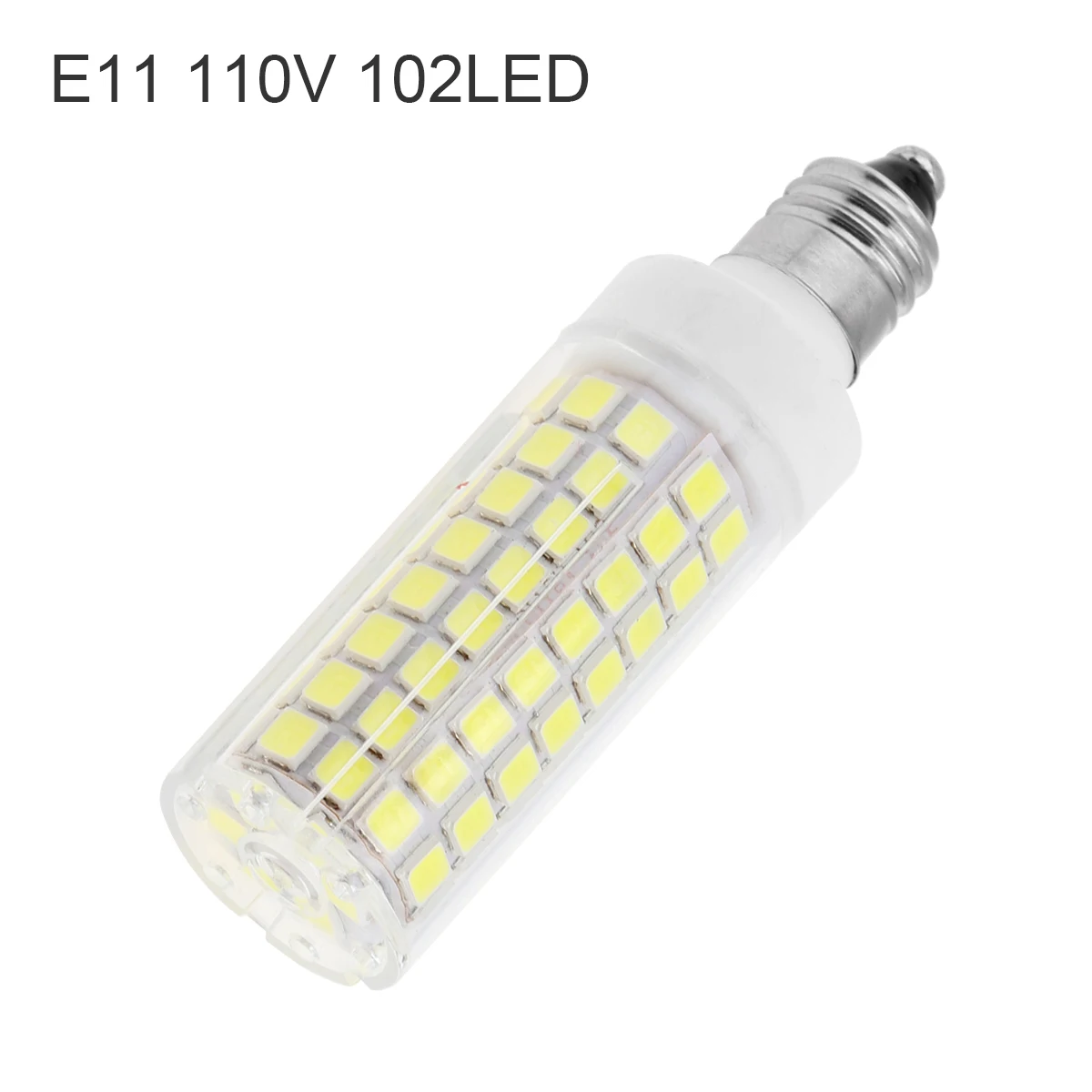 

Dimmable 10W E11 LED Bulb 110V White / Warm White 102 LEDs 2835 SMD 10W Corn Bulb Ceramic Lamp