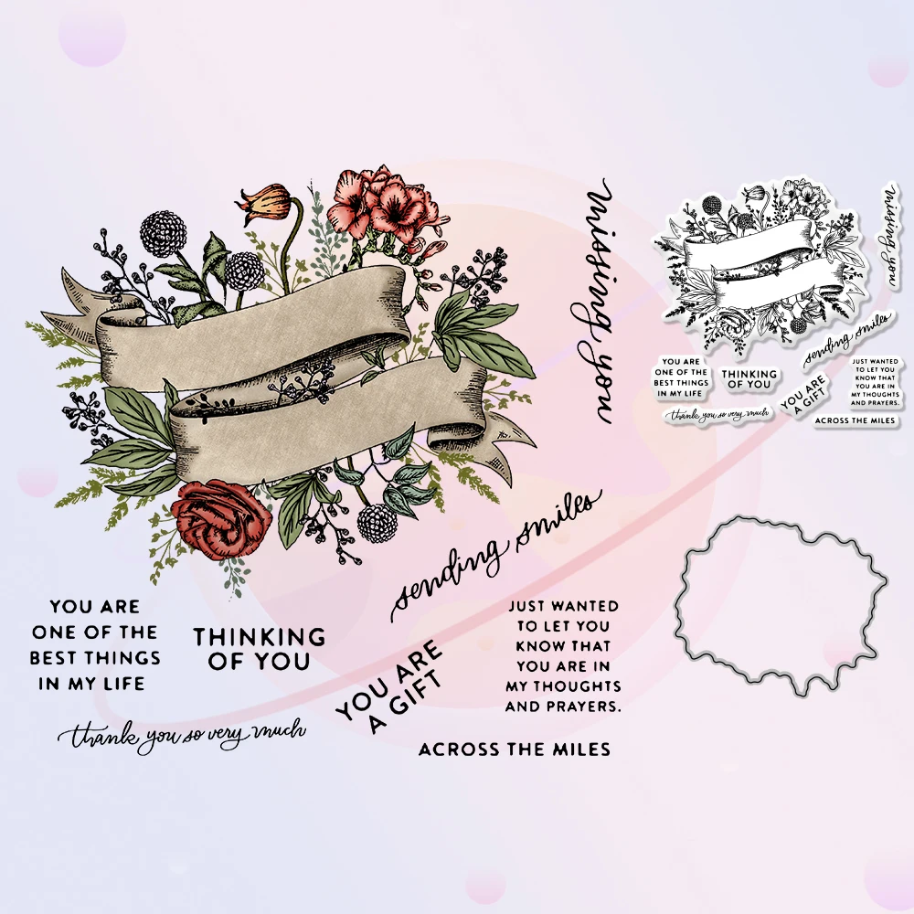 Flowers Ribbon Cutting Dies Silicone Clear Stamp Floral DIY Scrapbooking Stencil Decor Metal Dies Stamps For Cards 2022
Flowers Ribbon Cutting Dies Silicone Clear Stamp Floral DIY Scrapbooking Stencil Decor Metal Dies Stamps For Cards 2022
