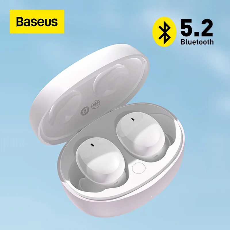 Baseus Official E2 TWS Wireless Earphone Bluetooth 5.2 Headphones, 0.06 Second Delay, Flash charge in 10min, Music for 2h
Baseus Official E2 TWS Wireless Earphone Bluetooth 5.2 Headphones, 0.06 Second Delay, Flash charge in 10min, Music for 2h