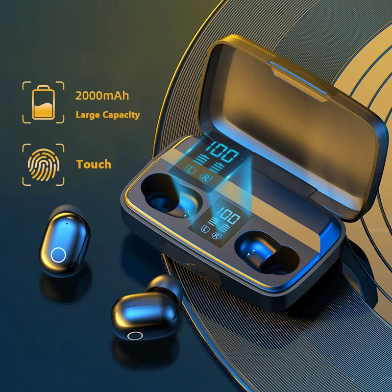 A10S Earphone Bluetooth TWS Wireless Headphone 5.0 Dual Stereo Noise Reduction Sport Bass Touch Control Headset Long Standby
A10S Earphone Bluetooth TWS Wireless Headphone 5.0 Dual Stereo Noise Reduction Sport Bass Touch Control Headset Long Standby