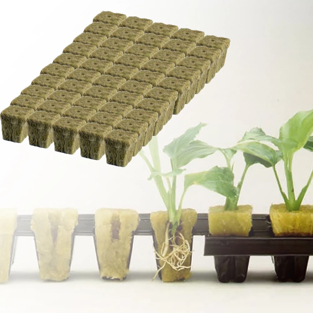 50pcs Soilles Planting Sponge Grow Garden Starter Cubes Rock Wool Plug Soilless Culture Substrate 2.5x2.5x4cm Garden Supplies
50pcs Soilles Planting Sponge Grow Garden Starter Cubes Rock Wool Plug Soilless Culture Substrate 2.5x2.5x4cm Garden Supplies