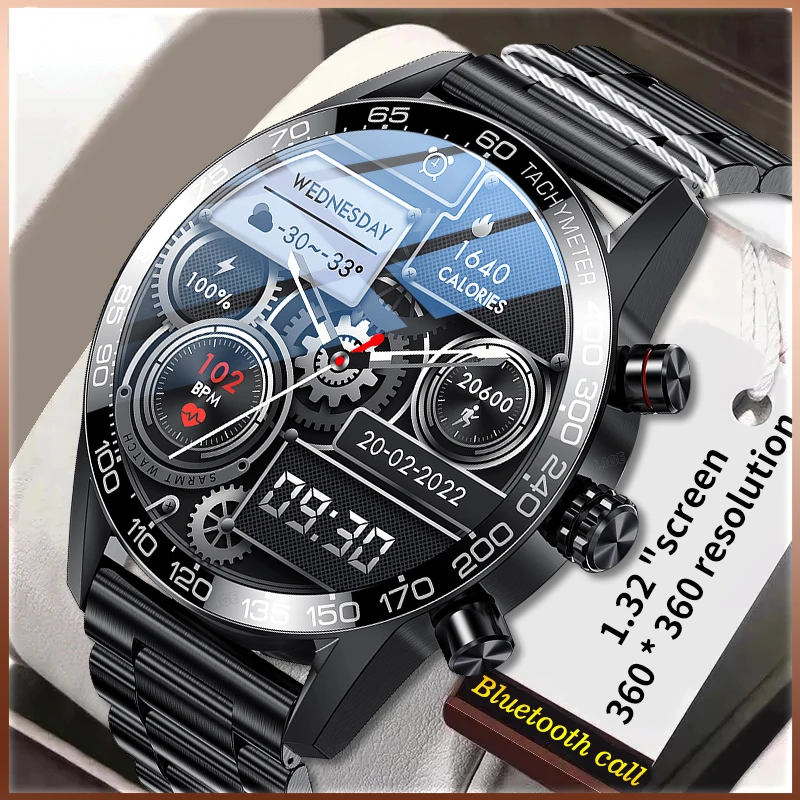 2023 Business Smart Calling Watch Music Player Sports Heart Rate Blood Pressure IP67 Waterproof AMOLED Full Touch Men Smartwatch
2023 Business Smart Calling Watch Music Player Sports Heart Rate Blood Pressure IP67 Waterproof AMOLED Full Touch Men Smartwatch