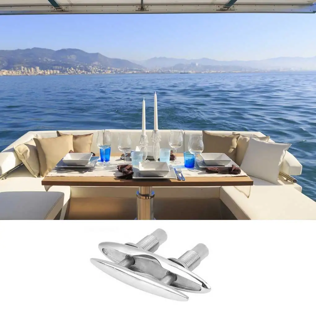 Neat Cleat Push-Pull Screw Replaced Part Stainless Steel Handy Installation Space Saving Kayak Fittings Deck Hardware
Neat Cleat Push-Pull Screw Replaced Part Stainless Steel Handy Installation Space Saving Kayak Fittings Deck Hardware