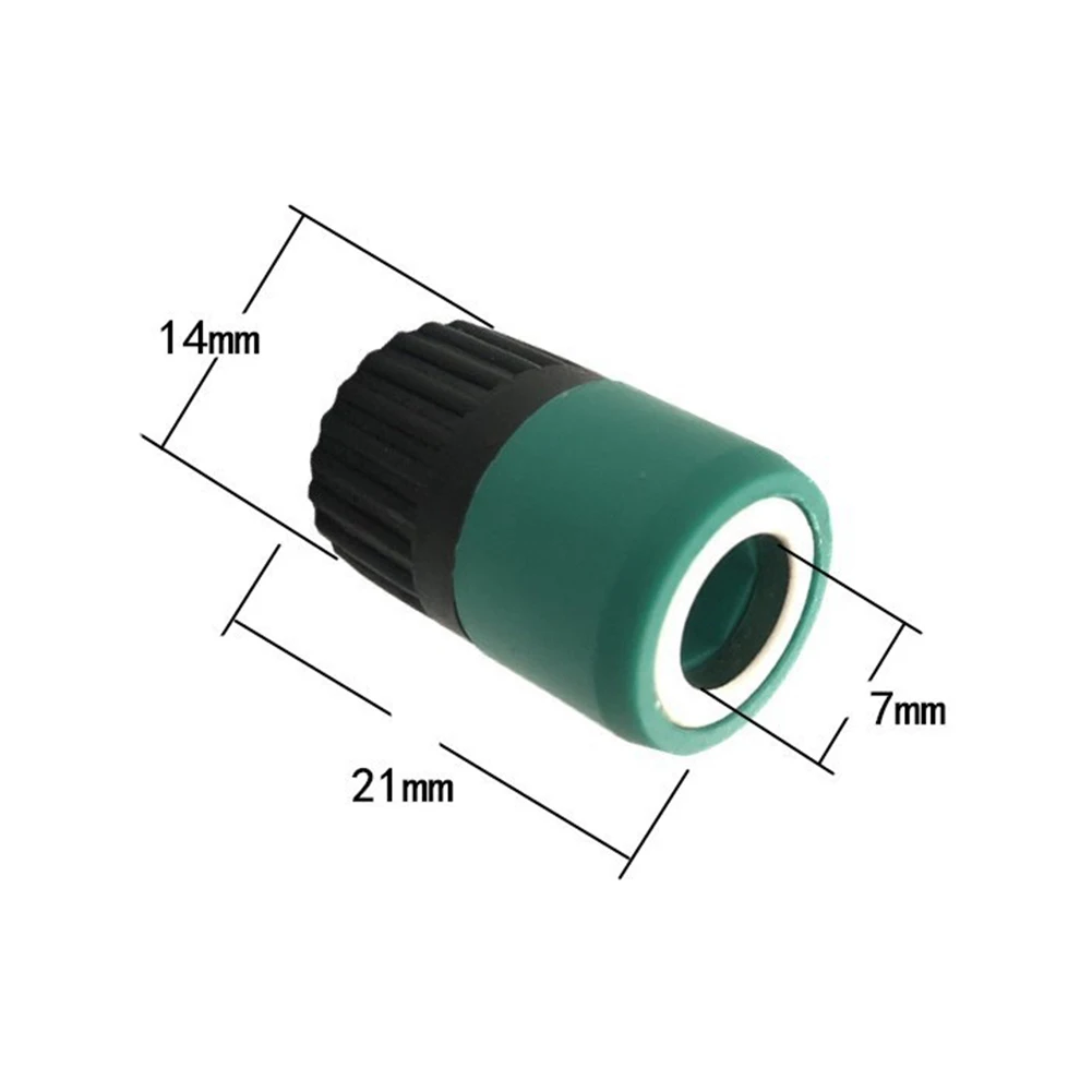 Brand New Magnetic Ring Screwdriver Bits 1 Pcs 21mm Length Corrosion Resistance Green Black/Orange Black Plastic
Brand New Magnetic Ring Screwdriver Bits 1 Pcs 21mm Length Corrosion Resistance Green Black/Orange Black Plastic
