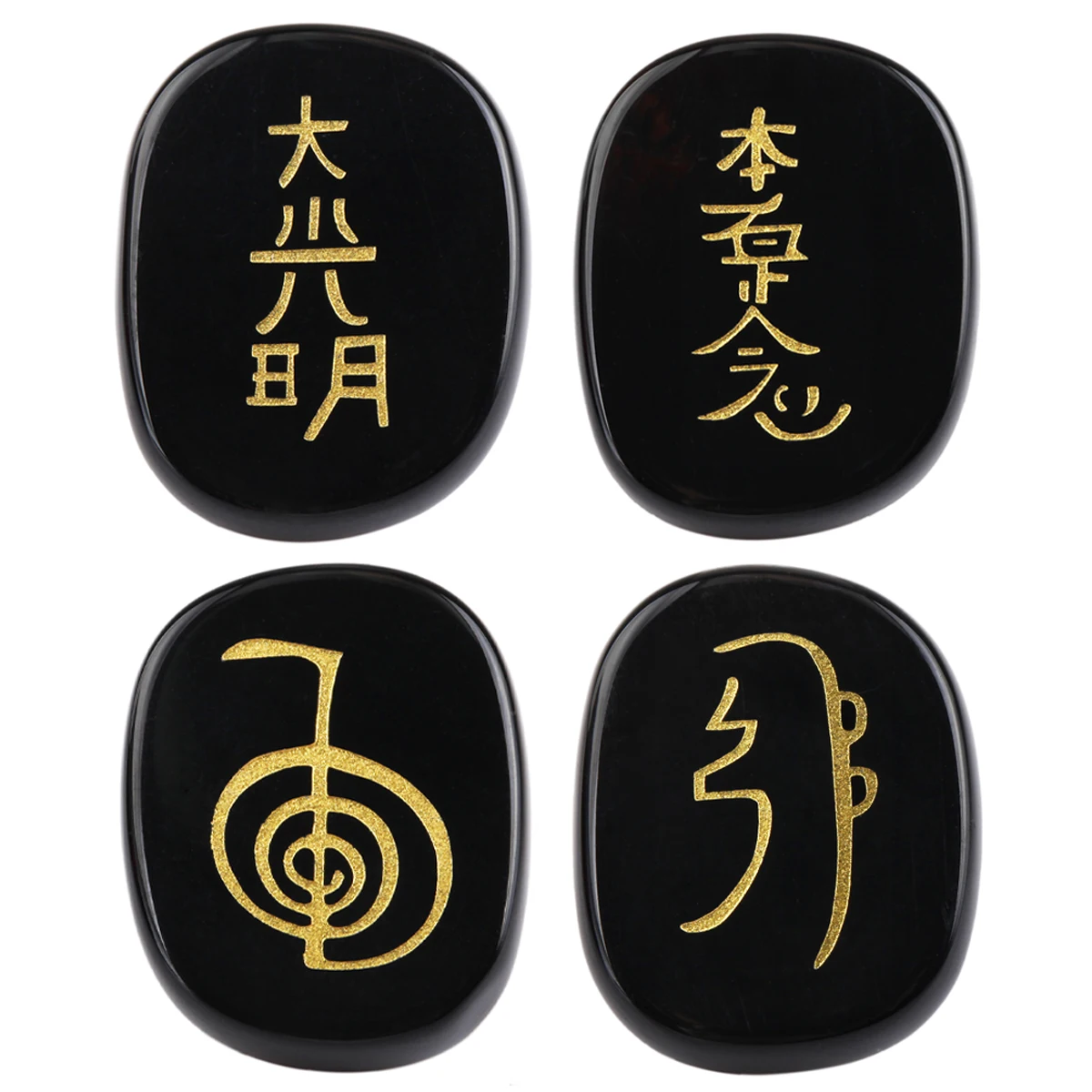 4pcs/Set Natural Crystal Stone Kit Carved Rune Symbol Reiki Stone For Tarot Divination Magic Array Energy Yoga Meditation Tool
4pcs/Set Natural Crystal Stone Kit Carved Rune Symbol Reiki Stone For Tarot Divination Magic Array Energy Yoga Meditation Tool